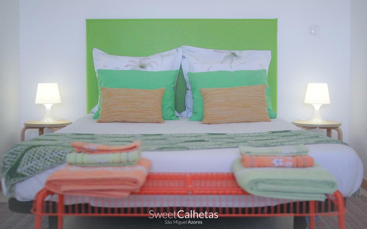 Sweet Calhetas Apartment Ribeira Grande Bagian luar foto