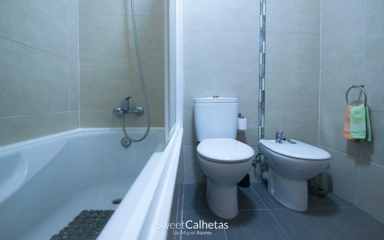 Sweet Calhetas Apartment Ribeira Grande Bagian luar foto