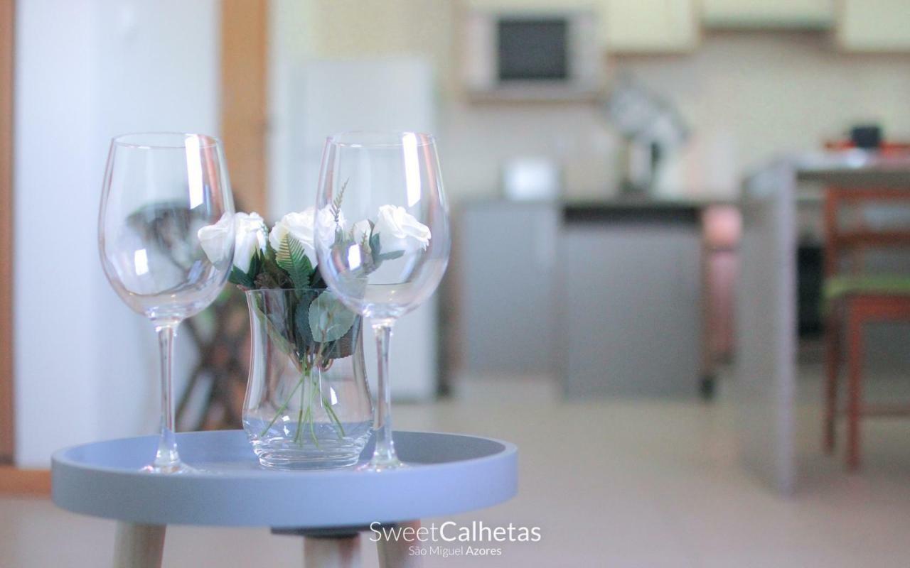 Sweet Calhetas Apartment Ribeira Grande Bagian luar foto
