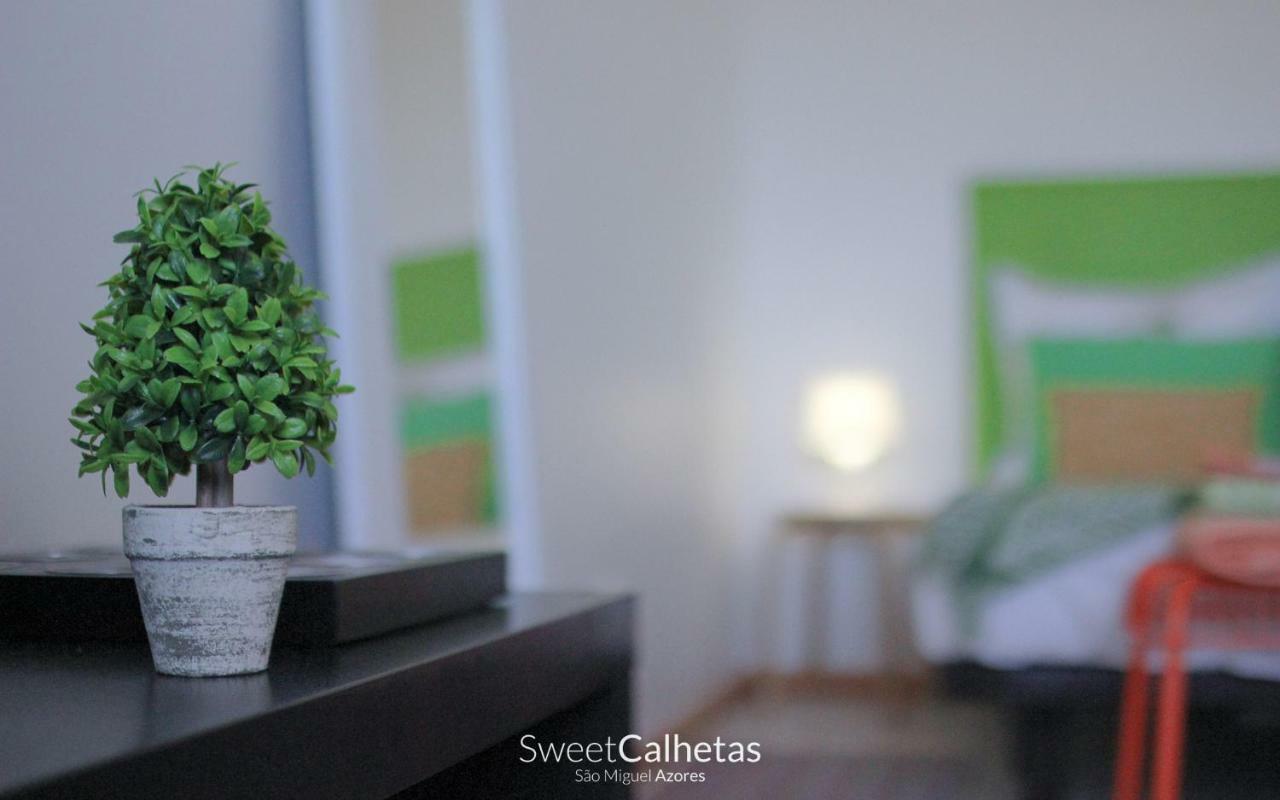 Sweet Calhetas Apartment Ribeira Grande Bagian luar foto