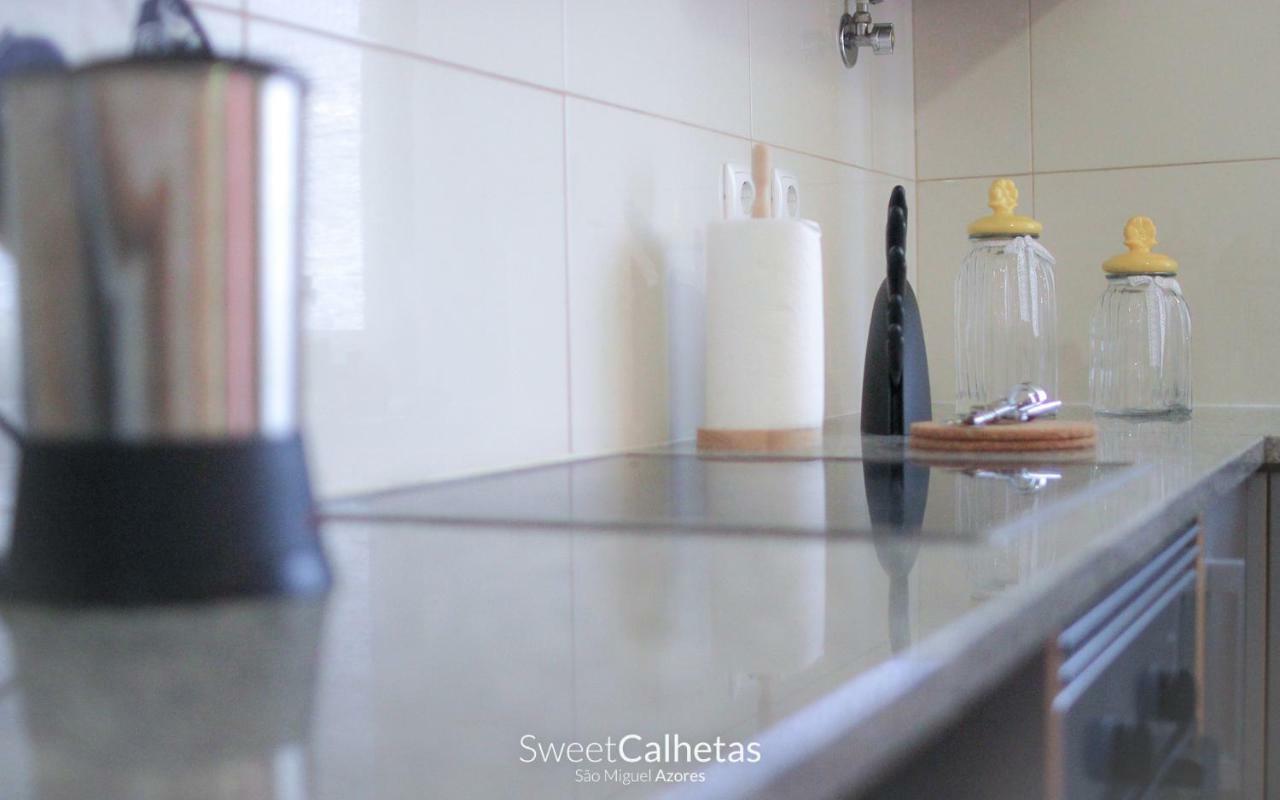 Sweet Calhetas Apartment Ribeira Grande Bagian luar foto