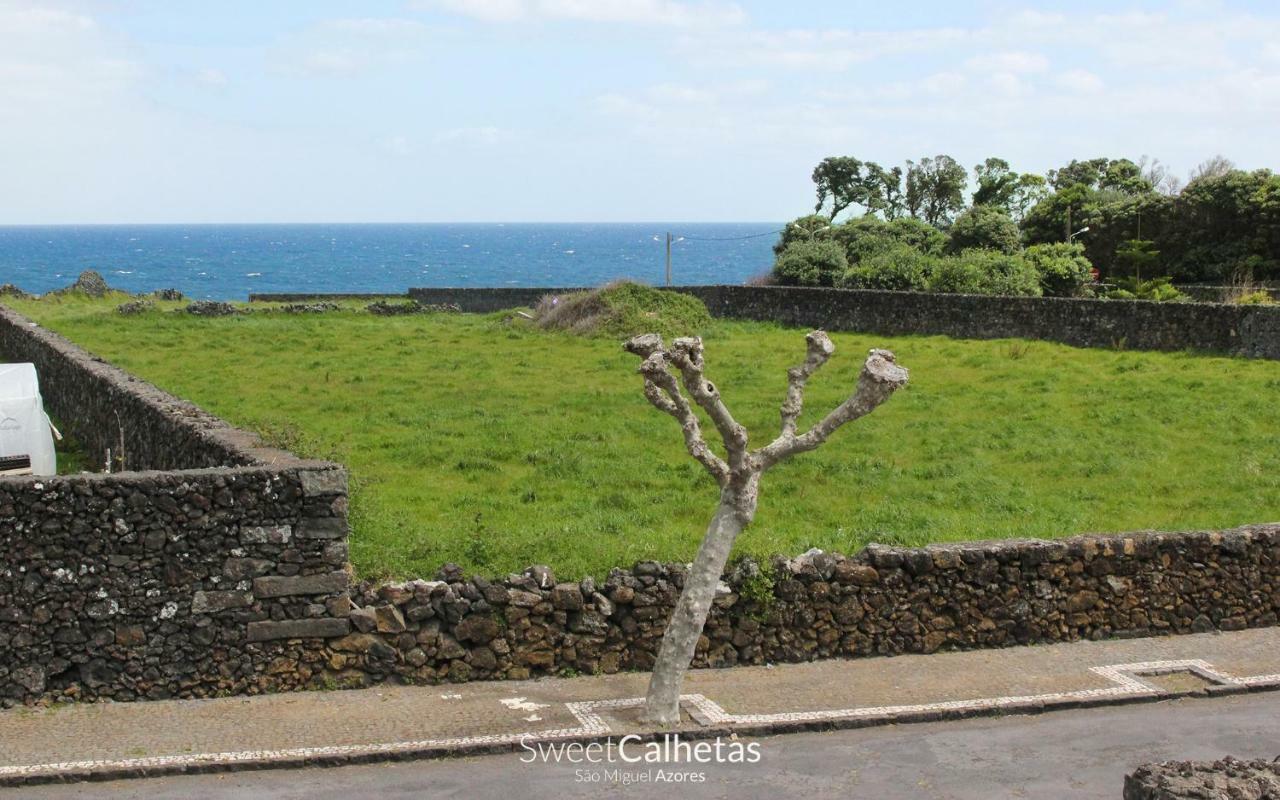 Sweet Calhetas Apartment Ribeira Grande Bagian luar foto