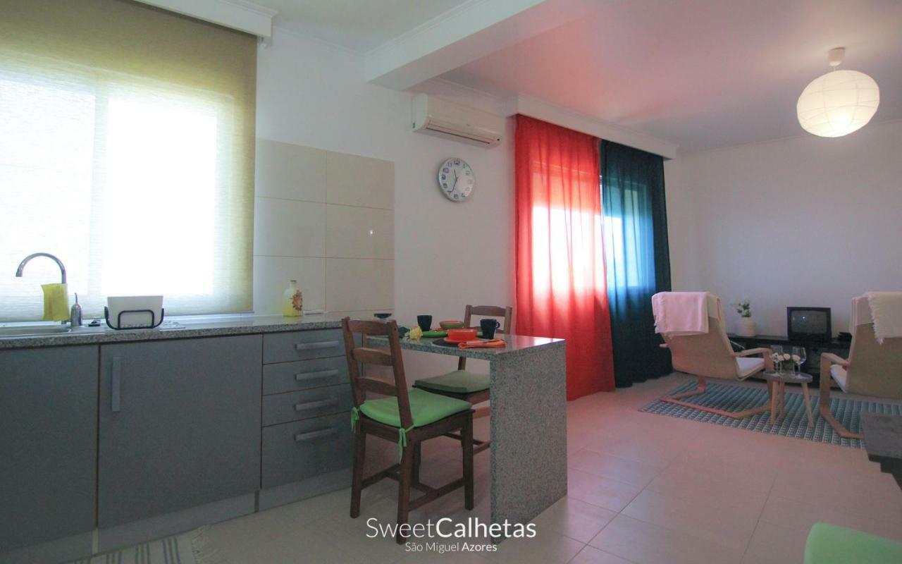 Sweet Calhetas Apartment Ribeira Grande Bagian luar foto